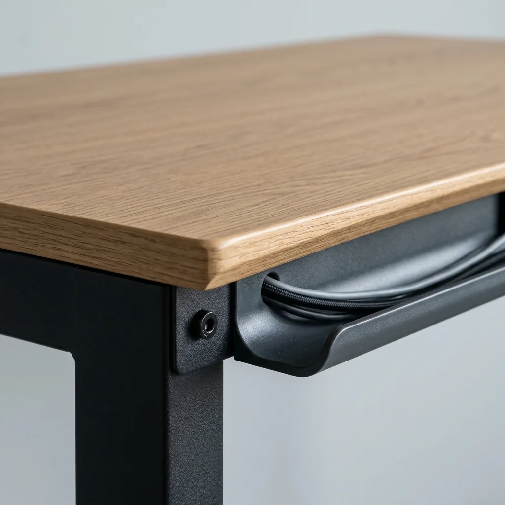 Hovelae Adjustable Smart Standing Desk with Cable Management - Image 2