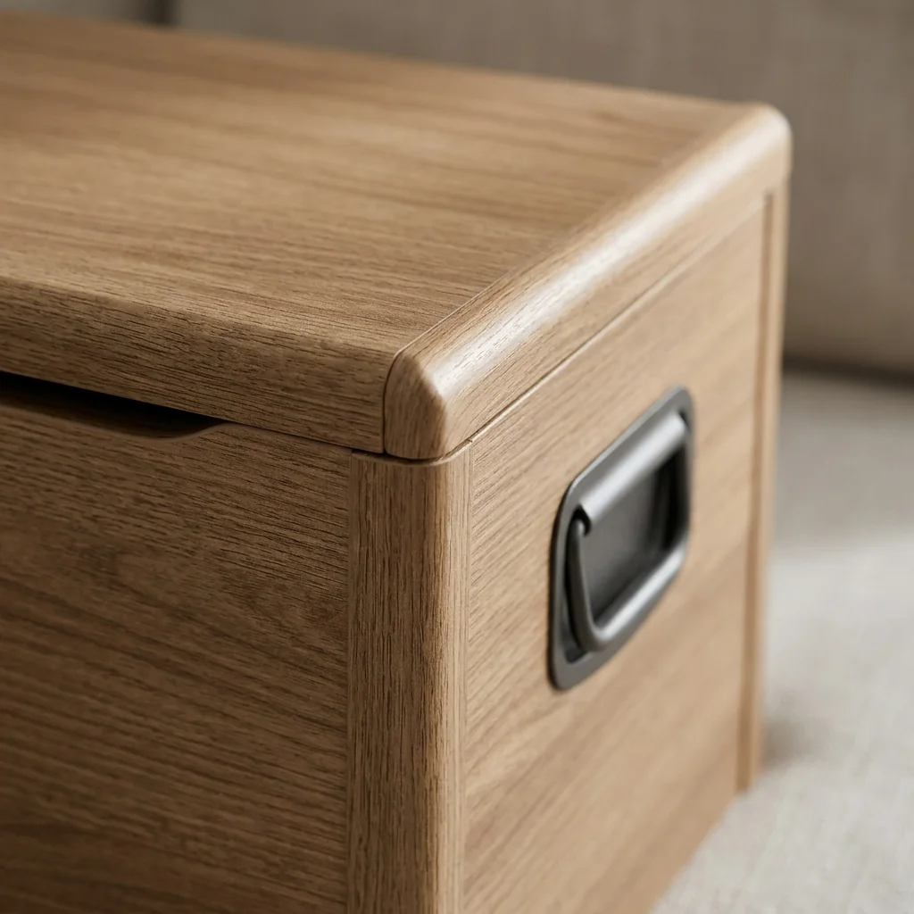 Hovelae Connected Blanket Storage Chest with Humidity Monitor - Image 2